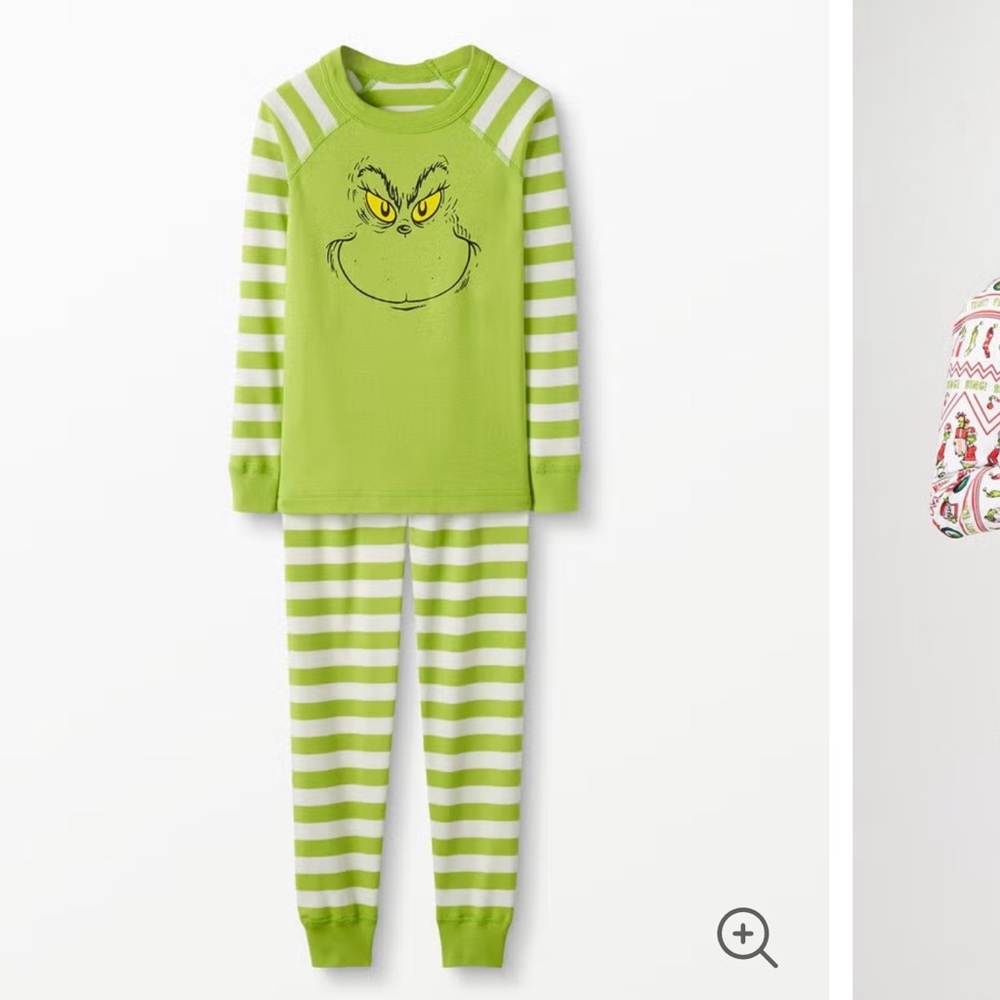 🔴SOLD VIA MERCARI🔴Dr. Seuss Grinch HannaJams™ Pajama Set Toddler Size 2T